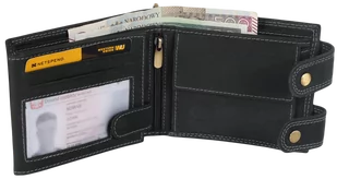 Portfel męski skórzany z łańcuchem i z RFID — Always Wild - Portfele - miniaturka - grafika 4
