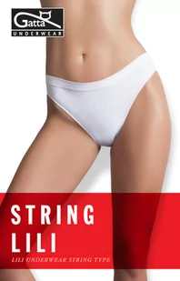 FIGI GATTA STRING LILI (kolor czarny, rozmiar L) - Majtki damskie - miniaturka - grafika 2