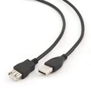 Gembird Przedluzacz USB 2.0 typu męskie - żeńskie 4.5 m czarny CCP-USB2-AMAF-15C - Kable komputerowe i do monitorów - miniaturka - grafika 6