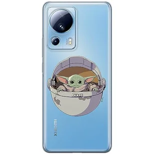 ERT GROUP etui na telefon Xiaomi 13 LITE/CIVI 2, case oryginalny i oficjalnie licencjonowany przez Star Wars, wzór Baby Yoda 026, optymalnie dopasowane, plecki z TPU częściowo przeźroczyste - Etui i futerały do telefonów - miniaturka - grafika 1