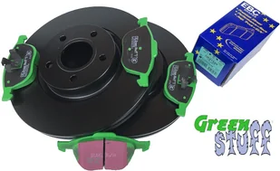 Przednie klocki GreenStuff + tarcze hamulcowe 300mm EBC seria Premium Ford Kuga FWD 2013-2019 - Tarcze hamulcowe - miniaturka - grafika 9