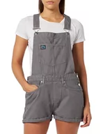 Bluzy damskie - SUPERDRY Vintage Canvas Short Dungaree Damska bluza, Odzież robocza szary, 34 - miniaturka - grafika 1