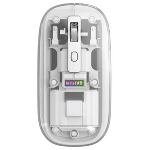 Marvo PRISM B10 White, biała, optyczna, 1600DPI - Myszki - miniaturka - grafika 1