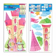 Naklejki na ścianę - Euro-Trade Stickerboo Dekoracja ścienna zamek - miniaturka - grafika 1