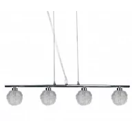 Lampy sufitowe - Candellux Nowoczesna LAMPA wisząca OPRAWA Żyrandol DO salonu WIND 34-14092 Chrom - miniaturka - grafika 1