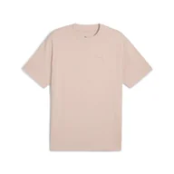 Koszulki sportowe damskie - Koszulka unisex Essentials Elevated PUMA Rose Quartz Pink - miniaturka - grafika 1