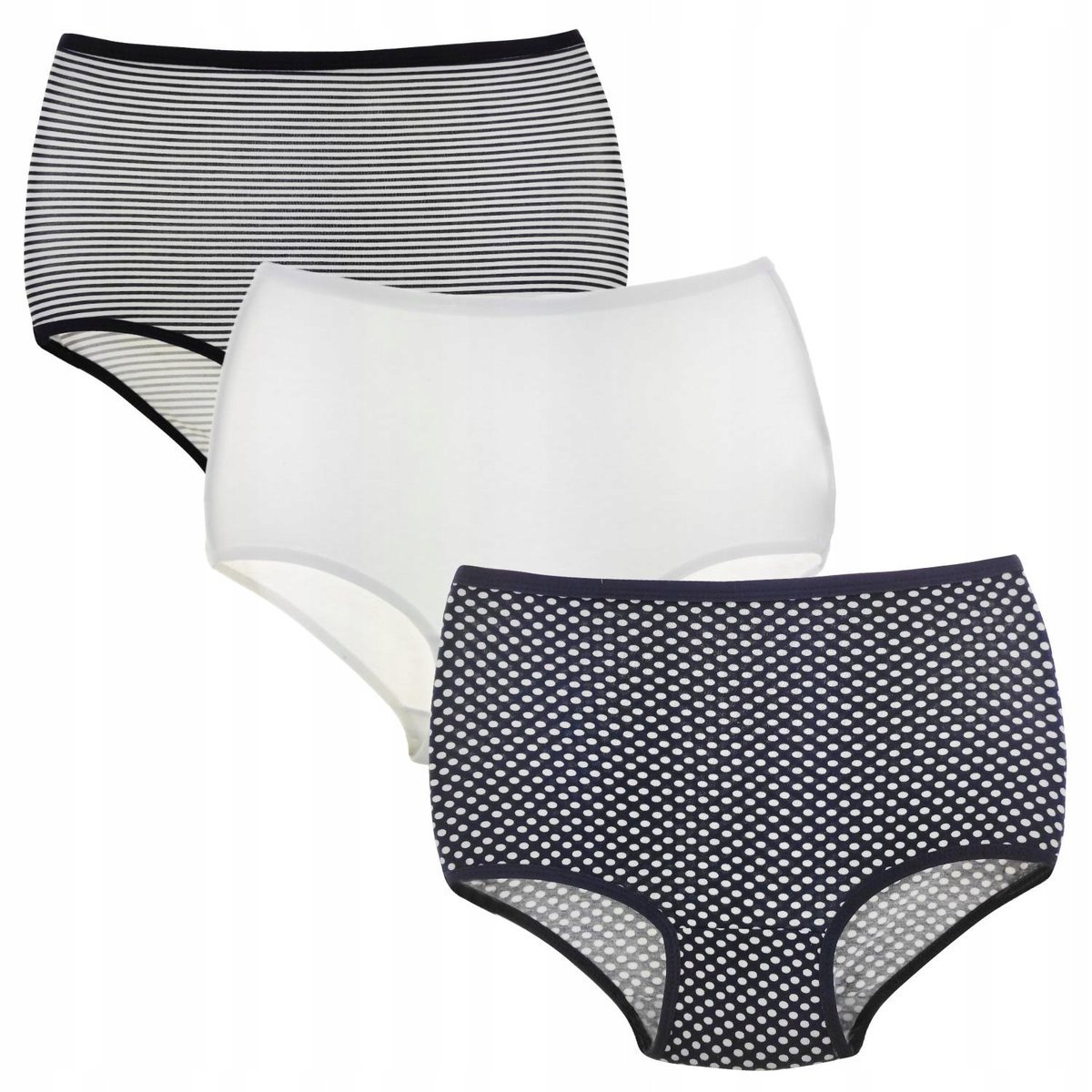 FIGI DUŻE ROZMIARY BAWEŁNIANE MORAJ 3PAK 4XL