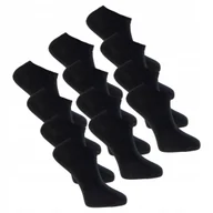 Skarpetki męskie - Czarne NISKIE STOPKI MĘSKIE Skarpetki 12Pak r. 43-45 - miniaturka - grafika 1