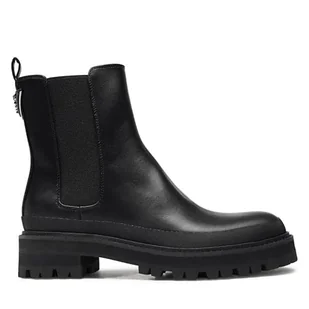 Guess Babala, Botki damskie, Black, 38 EU, Czarny, 38 EU - Botki damskie - miniaturka - grafika 1