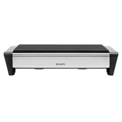 Pokrywki - Brabantia Podgrzewacz 2 palniki, czarno-srebrny - miniaturka - grafika 1