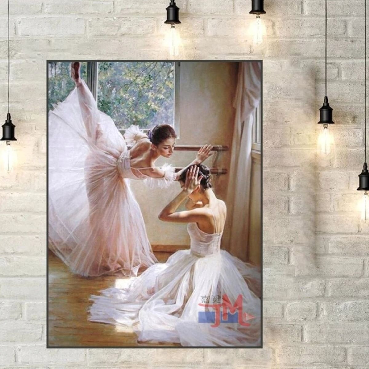 MOZAIKA DIAMENTOWA HAFT DIAMENTOWY 5D BALETNICE