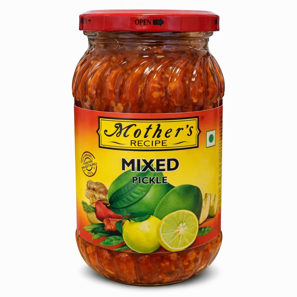 Pikle Mother's Recipe Mixed Pickle 400g - pikantne mieszanka warzyw