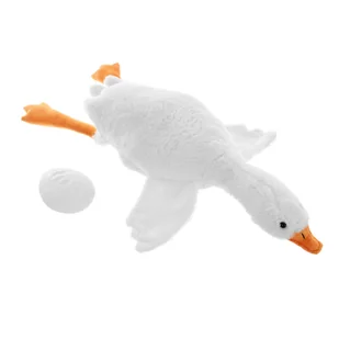 Grzejąca Pluszowa Gęś Pipa - Maskotka Przytulanka Poduszka Termofor 90 cm - Księgarnia OUTLET Grzejąca Pluszowa Gęś Pipa - Maskotka Przytulanka Poduszka Termofor 90 cm - Księgarnia OUTLET - miniaturka - grafika 1