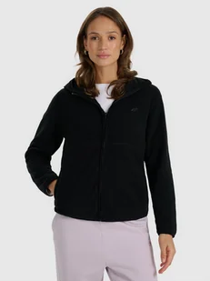 4F Polar regular z kapturem damski - czarny XXL - Bluzy damskie 4F Polar regular z kapturem damski - czarny XXL - Bluzy damskie - miniaturka - grafika 1