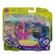 Figurki dla dzieci - Mattel Polly Pocket. Wakacyjny zestaw GTM68 - miniaturka - grafika 1