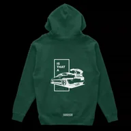 Odzież do sportów motorowych - Bluza kangurka IS THAT A SUPRA zielona-XXL - miniaturka - grafika 1