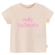 Koszulki dla dziewczynek - Cool Club, T-shirt dziewczęcy, różowy - miniaturka - grafika 1