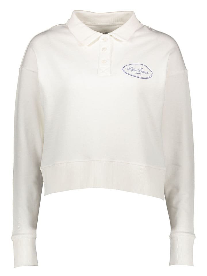 Pepe Jeans Bluza w kolorze białym