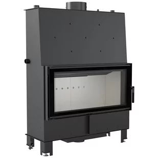 Kratki.pl Marek Bal Kominek z płaszczem wodnym LUCY 20 kW  200 podwójna szyba LUCY/PW/20/W/DG - Kominki wolnostojące - miniaturka - grafika 1