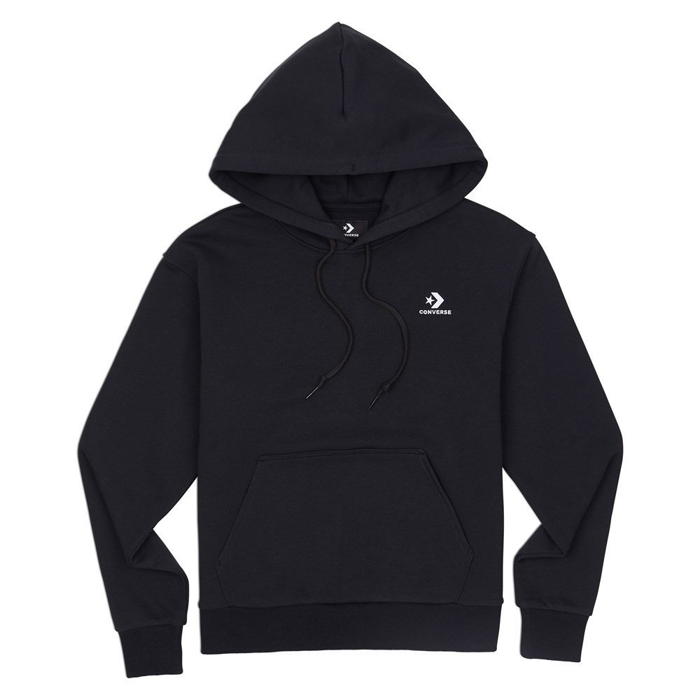 Embroidered Star Chevron Hoodie