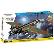 Klocki - Cobi KLOCKI HC WWII 5723 SAMOLOT VICKERS WELLINGTON MK.II 1162 KL 5723 - miniaturka - grafika 1