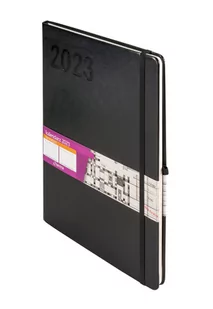 Kalendarz 2023 Formalizm A4 czarny TDW ANTRA - Kalendarze - miniaturka - grafika 1