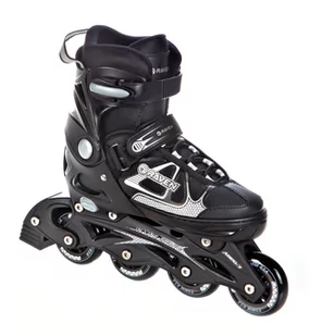 Rolki Regulowane Raven Spirit Black/White 37-40 - Rolki - miniaturka - grafika 1
