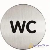 Systemy ekspozycyjne i znaki informacyjne - TABLICZKA "WC" ePaper24.eu - miniaturka - grafika 1