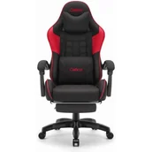 Fotele gamingowe - Fotel CABRO C501 Czerwony - miniaturka - grafika 1
