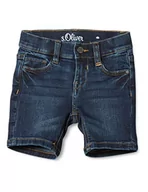 Spodenki damskie - s.Oliver Junior Kids 404.10.203.26.180.2110267 szorty dżinsowe, granatowe (58Z2), 116 REG, Dark Blue Stretch (58z2), 116 REG - miniaturka - grafika 1