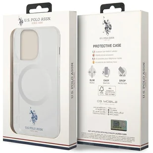 US Polo USHMP15LUCIT iPhone 15 Pro 6.1" transparent MagSafe Collection - Etui i futerały do telefonów - miniaturka - grafika 8
