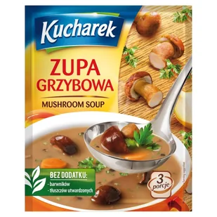 Kucharek Zupa grzybowa 42 g - Zupy w płynie - miniaturka - grafika 1