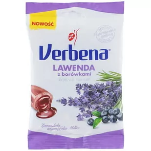 Verbena Cukierki ziołowe Lawenda z borówkami 60g 11BROCUVLA - Cukierki - miniaturka - grafika 1