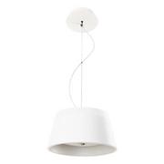 Lampy sufitowe - Lampex Lampa wisząca Jokasta biała - miniaturka - grafika 1