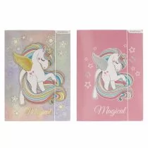Starpak Teczka z gumką A4 Unicorn Jednorożec - Teczki i skoroszyty - miniaturka - grafika 1