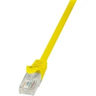 Kable miedziane - LogiLink 10.0m żółty CP2097U - miniaturka - grafika 1