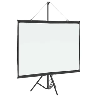 vidaXL Ekran projekcyjny ze statywem 72 cale 4:3 - Ekrany projekcyjne - miniaturka - grafika 1