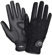 Rękawiczki jeździeckie - Fair Play Rękawiczki TAIT czarne - - miniaturka - grafika 1