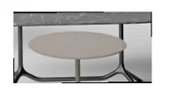 Blaty meblowe i parapety okienne - Blat metalowy dla podstawy Tripè śr. 70 cm Scab Design - miniaturka - grafika 1