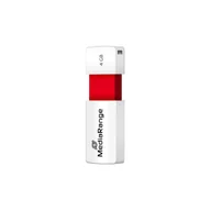 Pendrive - MediaRange MR970 4 GB USB Typu-A 2.0 Czerwony, Biały MR970 - miniaturka - grafika 1