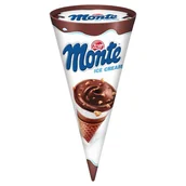 Lody i desery lodowe - Zott Monte Lody śmietankowe i lody czekoladowo-orzechowe z sosem czekoladowo-orzechowym 120 ml - miniaturka - grafika 1