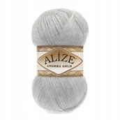 Pasmanteria - Alize, włóczka Angora Gold 21, jasny popiel - miniaturka - grafika 1