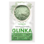 Maseczki do twarzy - Marion Zielona Glinka, maseczka oczyszczająca do twarzy, 8 ml - miniaturka - grafika 1