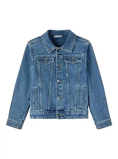 NAME IT Boy's NKMJACK DNM Jacket 2722-IO NOOS kurtka, Medium Blue Denim, 158, niebieski (medium blue denim), 158 - Kurtki i płaszcze dla chłopców - miniaturka - grafika 1
