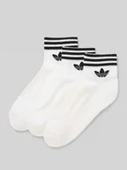 Skarpetki męskie - Skarpety z nadrukiem z logo w zestawie 3 szt. - miniaturka - grafika 1