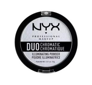 NYX Duo Chromatic Illuminating Powder Twilight Tint NDCIPF01-00 - Pudry do twarzy - miniaturka - grafika 1