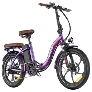 Fafrees F20 Pro Folding Electric Bike 250W Motor 36V 22 5Ah Battery 20*3 0 inch Tires 25km/h Max Speed 100km Max Range D - Rowery elektryczne - miniaturka - grafika 1