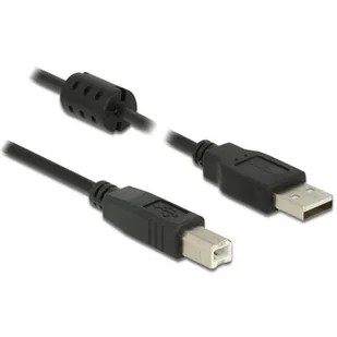 DeLock DeLOCK Kabel USB 2.0 wtyczka typ A > USB 2.0 wtyczka typ-B 0,5 m czarna 84894 - Kable komputerowe i do monitorów - miniaturka - grafika 1