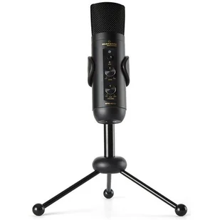 Marantz Professional Marantz Professional MPM-4000U Mikrofon kondensatorowy - Mikrofon kondensacyjny USB z mikserem i wyjściem słuchawkowym do podcastingu, transmisji na żywo, projektów YouTube MPM-4000U - Mikrofony estradowe - miniaturka - grafika 1