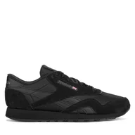 Sneakersy męskie - Sneakersy Reebok CLASSIC NYLON 100033377 Czarny - miniaturka - grafika 1
